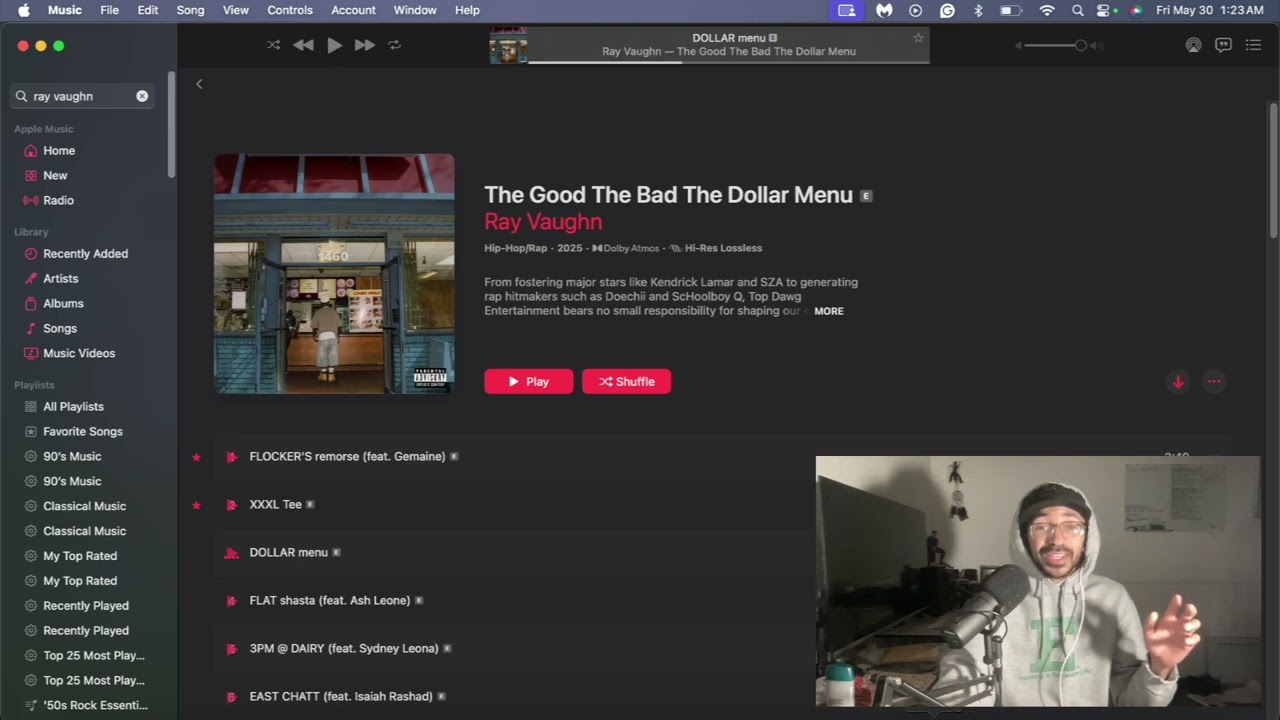 Ray Vaughn - "Dollar Menu" REACTION!