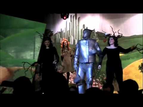 Maria as Dorothy meets the Tin Man Wizard of Oz MND
