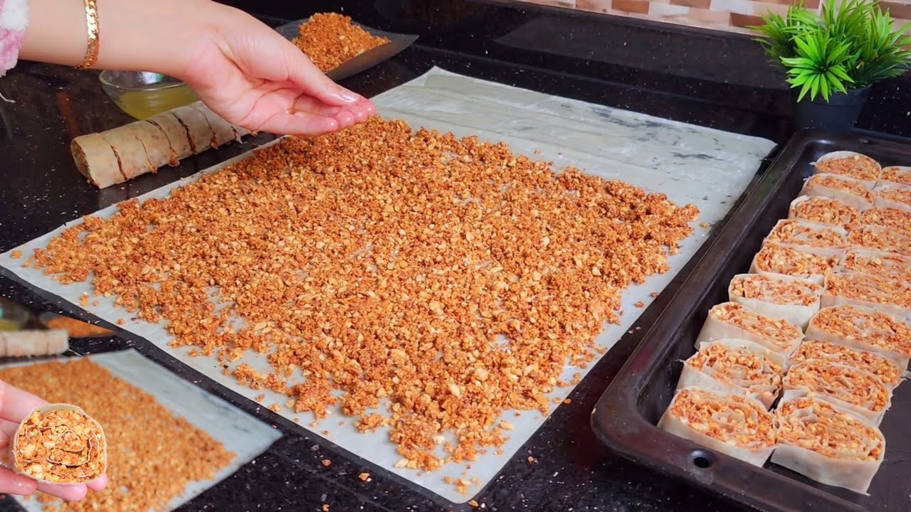 وجديها وسهلي على راسك أسهل وأسرع وألذ معسلة ممكن توجدي لرمضان 2026👌معسلات/بقلاوة