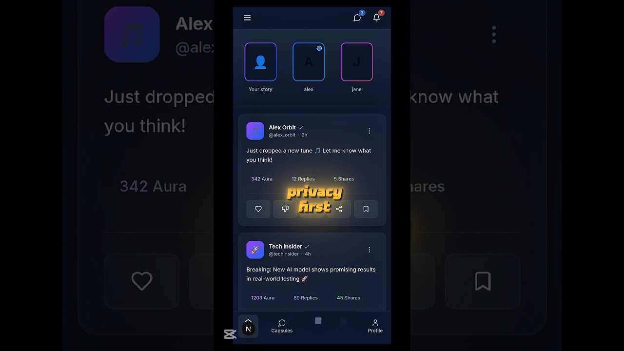 Privacy isn’t a feature. It’s the foundation.No ads. No tracking. No data resale.