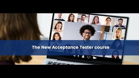 New Acceptance Tester course from ISTQB Webinar