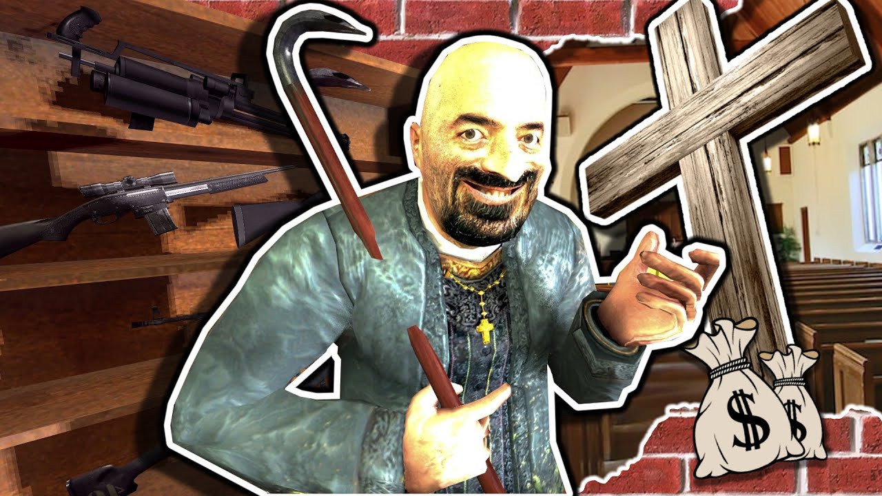 I'm a Gun Dealer, Except I Scam Players into Donating to My Church...
