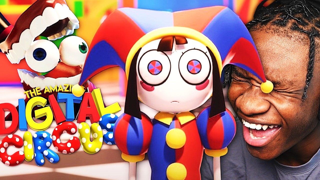 REACTING TO EVERY EPISODE OF THE AMAZING DIGITAL CIRCUS (ITS HILARIOUS ...