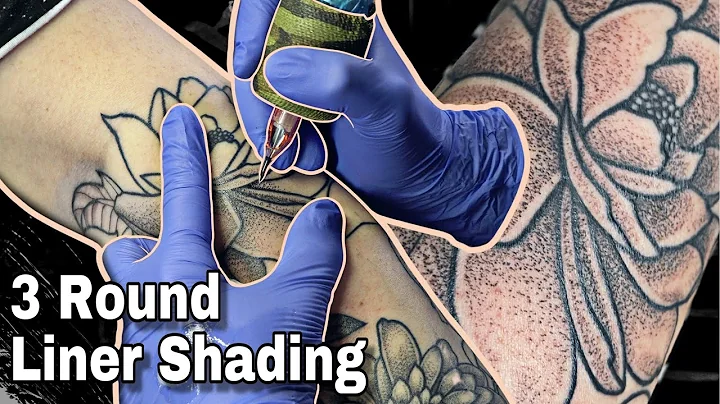 How To Tattoo - Stipple, Whip, Pepper Shading (3 Round Liner)