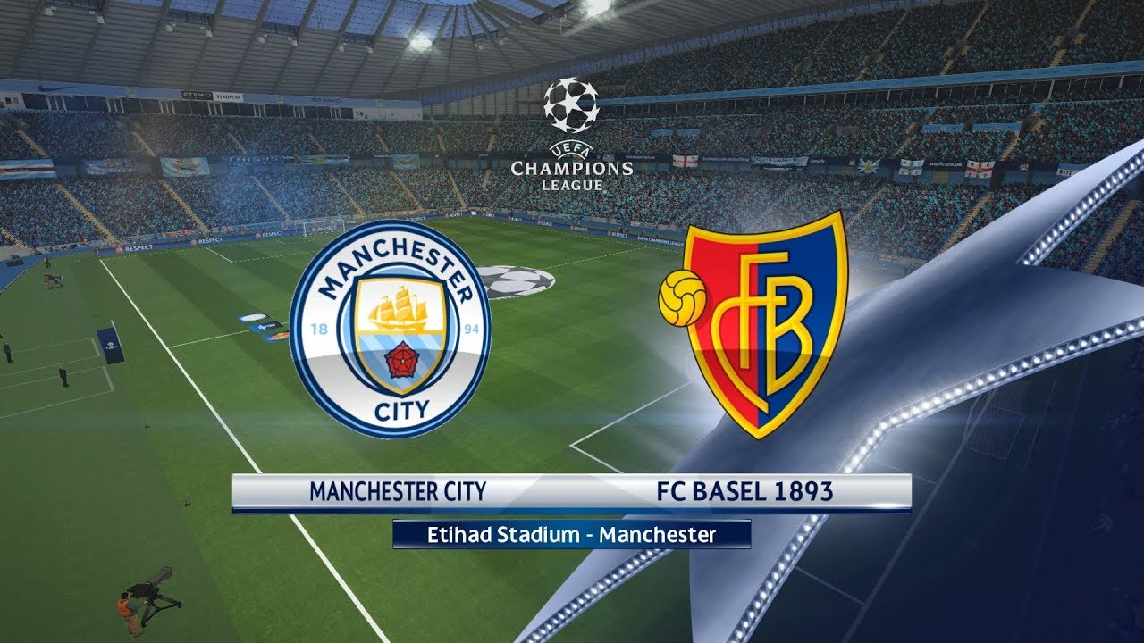 Manchester City vs FC Basel ᴴᴰ 07.03.2018 - UEFA Champions League 2017/18 | PES 2018
