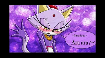 sonic and shadow asked there friends to say ara ara 🤣🤣🤣