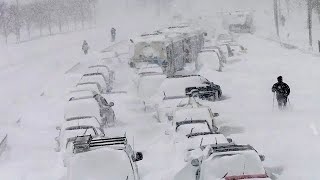 Canada is freezing under  30°C ! Major winter storm hits Ottawa, Toronto, Ontario