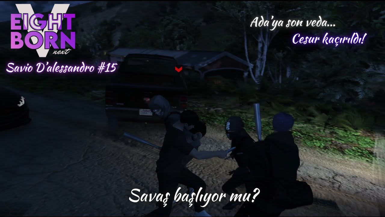 EİGHTBORNV NEXT I Ada'ya son veda ve Cesur'un kaçırılması! Savaş? I Savio D'alessandro I Bölüm 15