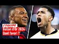 Ballon dor 2024  mbapp favori face  bellingham 