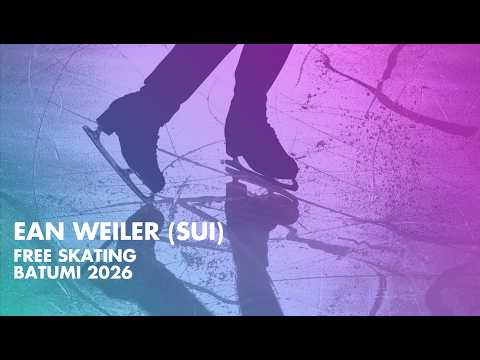 Ean WEILER (SUI) | Junior Men Free Skating | Batumi 2026