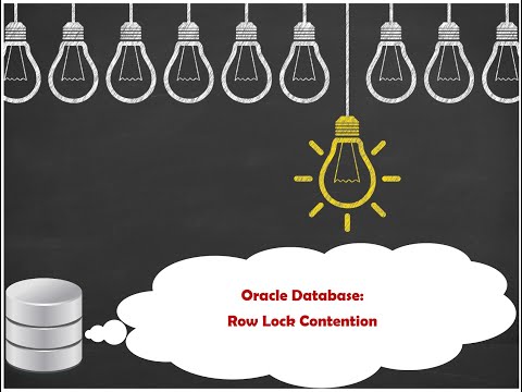 Video: ¿Qué es el bloqueo TX en Oracle?
