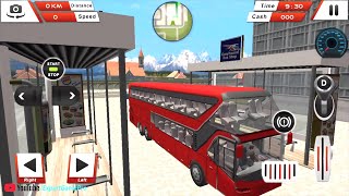 Euro Coach Bus Driving - offroad drive simulator Part #1 Bus Driving Game Ios And Android_Gameplay screenshot 2