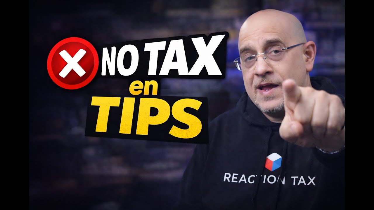 💵 No TAX en Tips: Lo Que REALMENTE Dice la Ley – ¡NO es lo que crees!