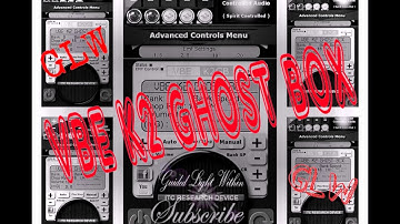 GHOST BOX SPIRIT SESSION WITH THE VBE K2!!!!