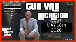 Gun Van Location Today | Monday 8th May 2026 | GTA 5 ONLINE | RARE GUNS IN STOCK 🔫🚐