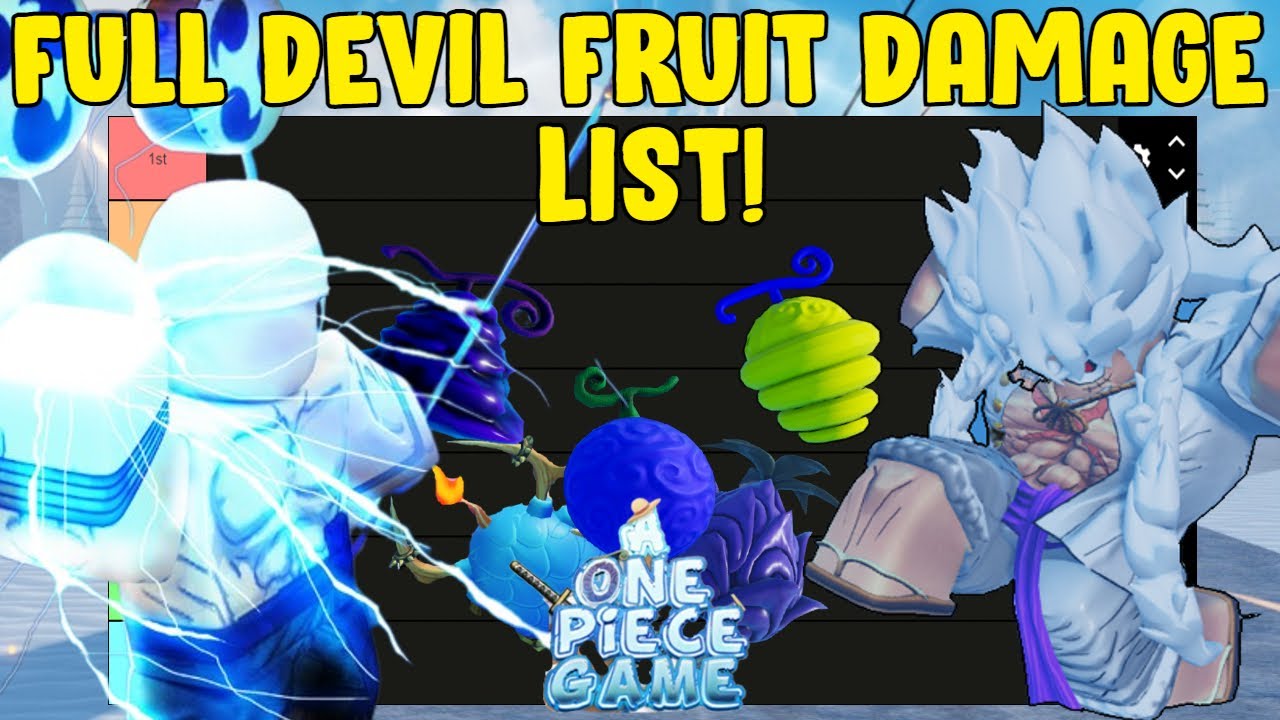 AOPG (Roblox) CHEAPEST All Fruits A One Piece Game - Read Desc
