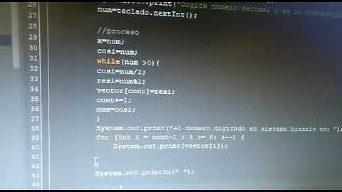 convertir de numero decimal al sistema binario y octal en java.