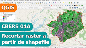 Recortar imagem de satélite / raster com base em shapefile no QGIS sem fundo preto