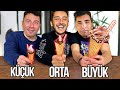 BÜYÜK , ORTA veya KÜÇÜK KÜLAH YEMEK YARIŞMASI @Enes Batur  , @Turgut Ekim