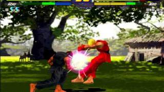 Street Fighter Ex Plus Alpha-Evil Ryu Vs Ken