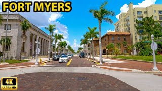 Fort Myers Florida Driving Through