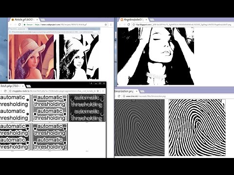 Leptonica Tutorial #3 - How to use filters and  binarization of images using Leptonica