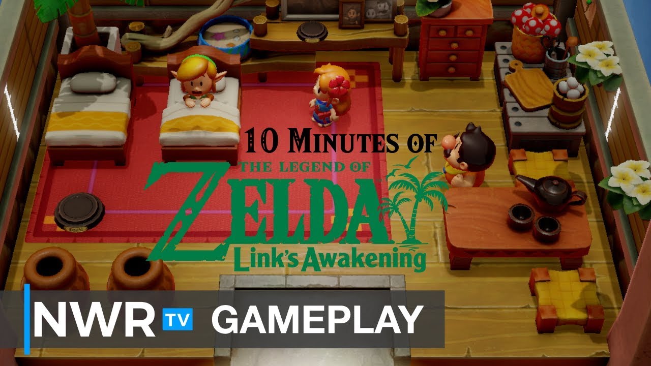 10 Minutes Of The Legend Of Zelda: Link's Awakening On Switch