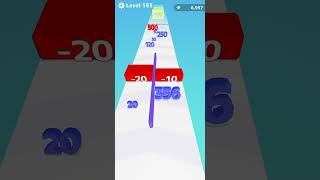 Number Master: Run And Merge Level 183 Gameplay Walkthrough Android #Shorts