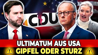 🚨 Ultimatum aus Washington:  Machtbeben in Berlin – AfD wittert ihre Stunde!