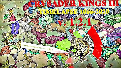 Crusader Kings 3 Timelapse - 1066 to 2020 v.1.2.1