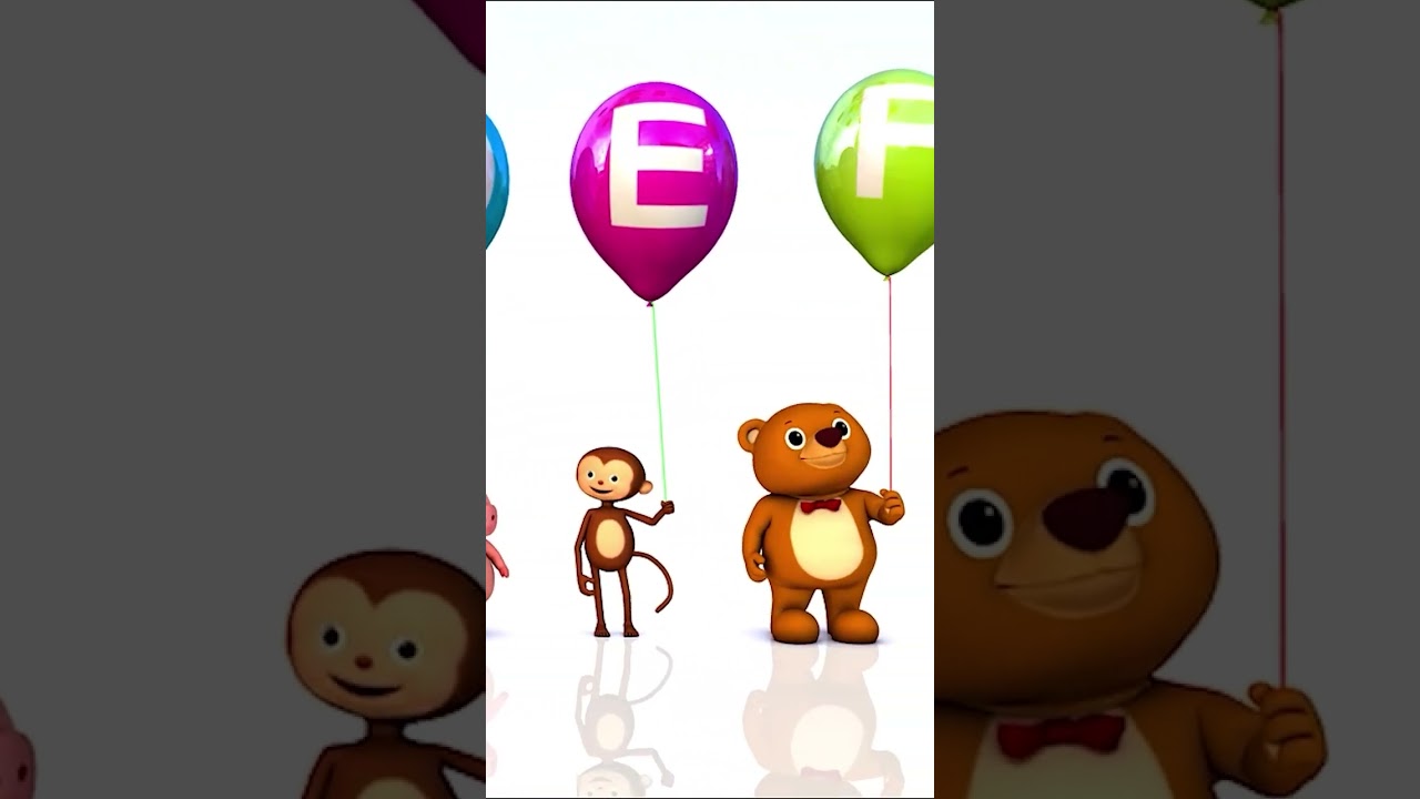 ABC Balloons | Little Baby Bum 🎈🔤 #LBB #Kidssong #Shorts
