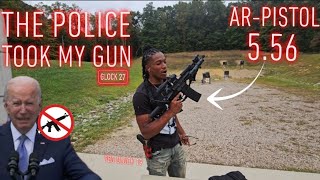 The Police Had My Glock 27! 😳 Range Day W/ My AR-P (Binary Trigger)