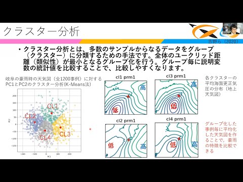 「地域活性化のための気象データ活用と実践」①プレゼン編（講師：岐阜大学工学部附属応用気象研究センター 吉野 純氏）