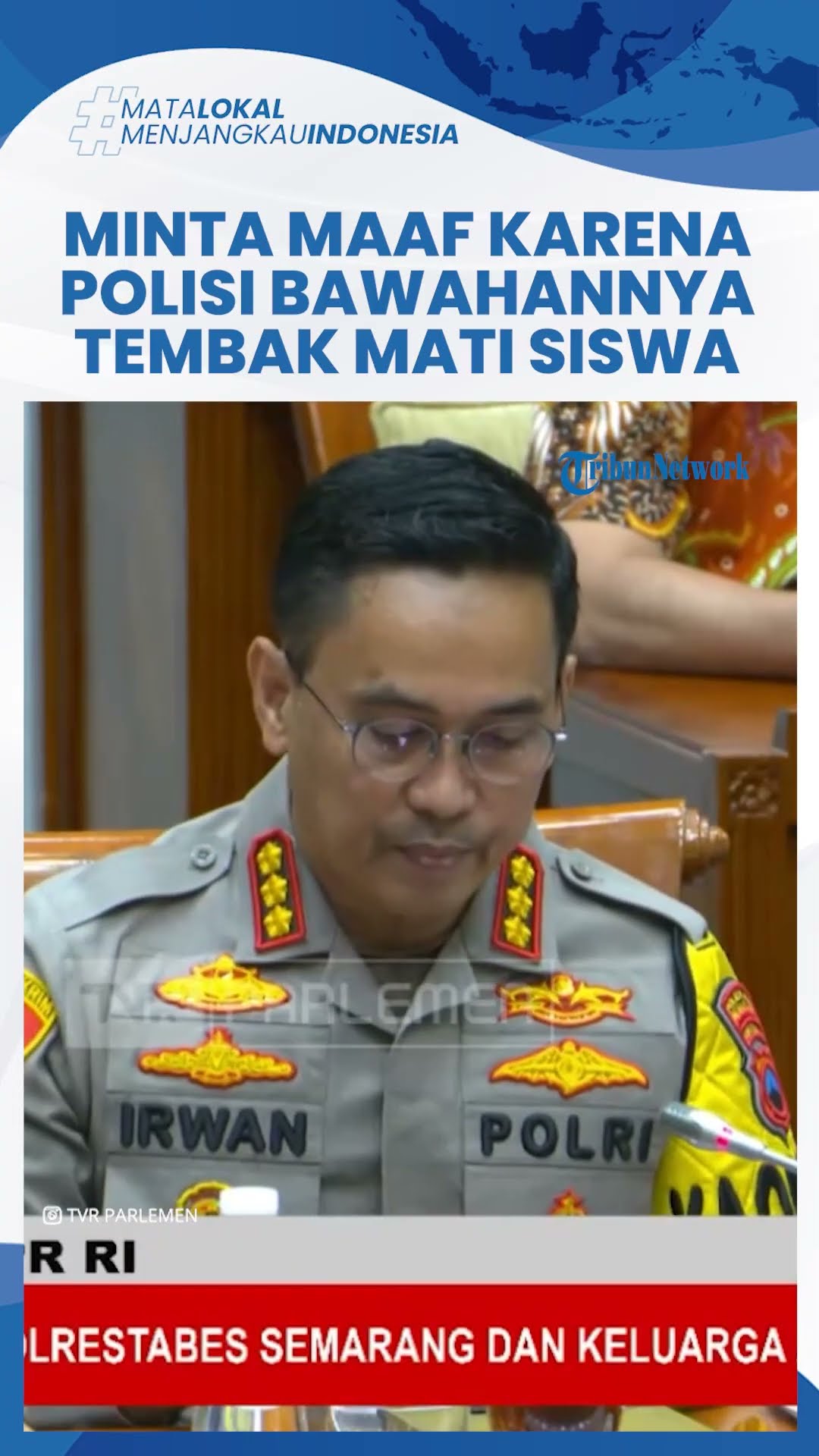Kapolrestabes Semarang Minta Maaf soal Kasus Siswa Tewas Ditembak Polisi, Akui Siap Tanggung Jawab
