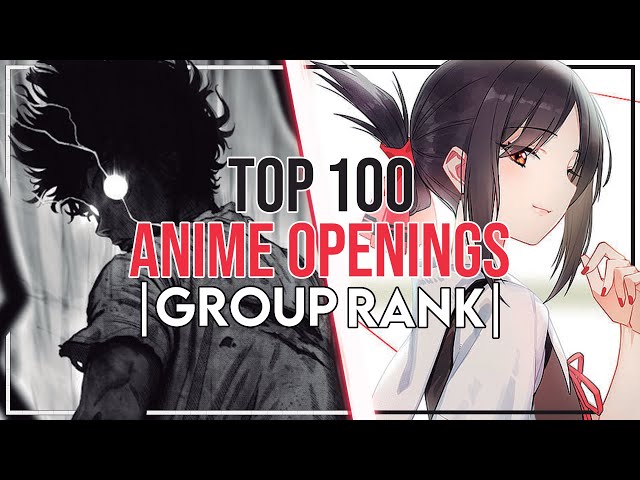 Top 100 Anime Openings of 2020 [Group Rank] 