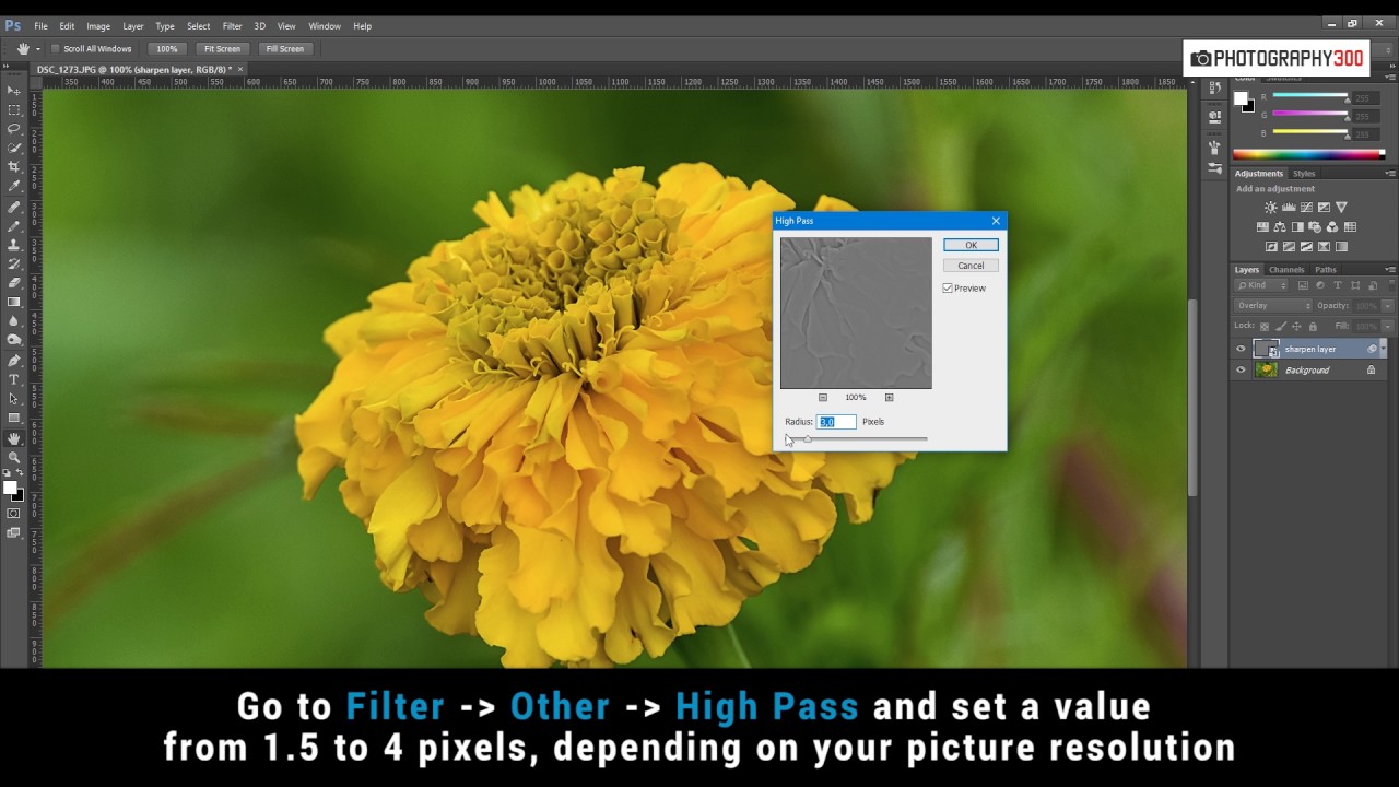 Best Technique to Sharpen Images in Photoshop