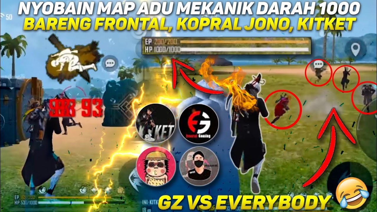 NYOBAIN MAP ADU MEKANIK DARAH 1000 BARENG FRONTAL, KOPRAL JONO, KITKET