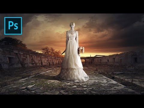 Photoshop Manipulation Tutorial - How To Create Horror Poster - Doll Killer