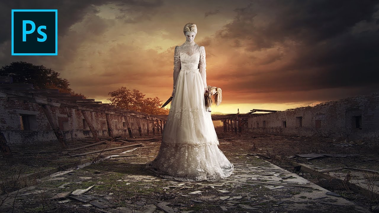 Manipulation Tutorial How To Create Horror Poster Doll