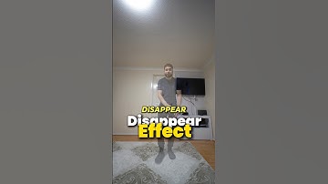 The Disappear Effect😳 #tutorial #capcut