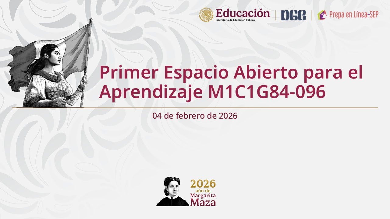 Primer Espacio Abierto para el Aprendizaje G84