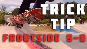 Trick Tip : Frontside 5-0 on Transition with Skyler Clark at Kennesaw Skatepark