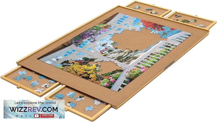 Bits and Pieces Puzzle Board with Drawers – 1500 Piece Jigsaw Puzzle Review