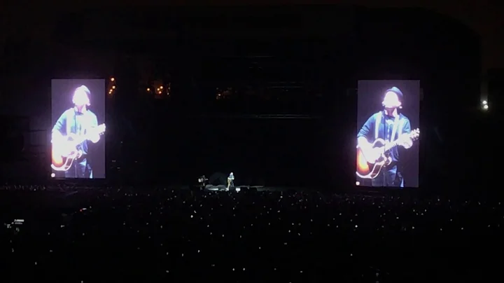 Chris Cornell Tribute at Rock on the Range 2017 - Corey Taylor "Wish You Were Here" cover