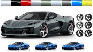 2024 Corvette E-Ray: Different trims,Options, Color, Wheels, ETC...
