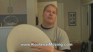 How To Pack Lamp Shades - Video 5 of 16 - Kootenai Storage and Relocation