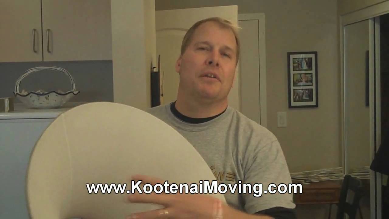 How To Pack Lamp Shades Video 5 of 16 Kootenai Storage and