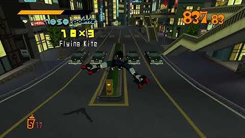 Jet Set Radio Secret Cutscene: Benten Burning