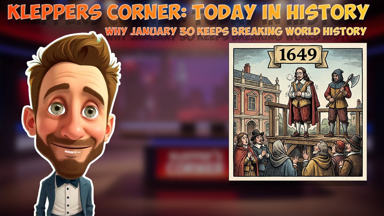 Klepper’s Corner Today in History: Why January 30 Keeps Breaking World History 