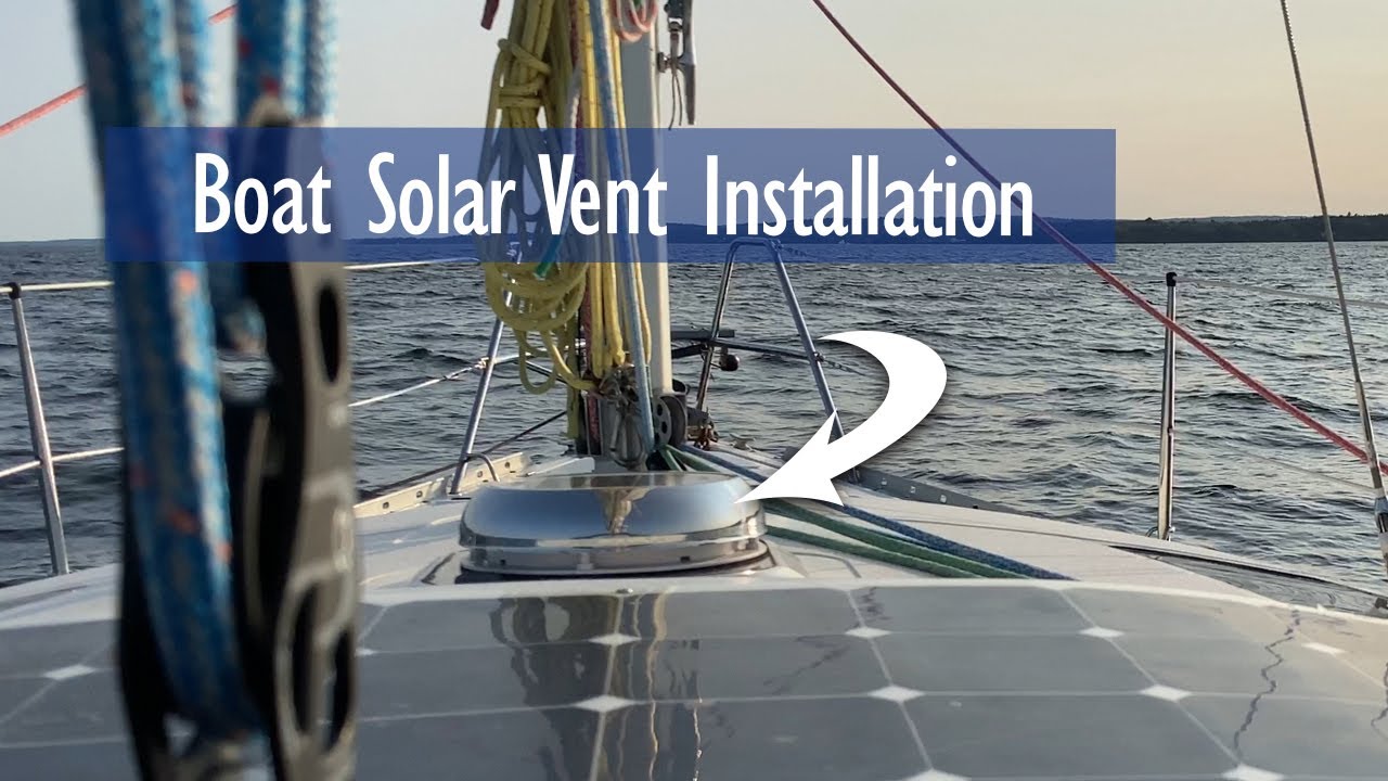 sailboat solar vent